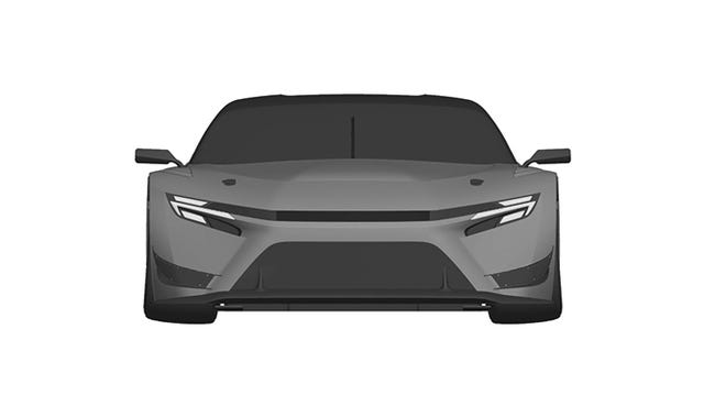 toyota gr gt3 concept patent image