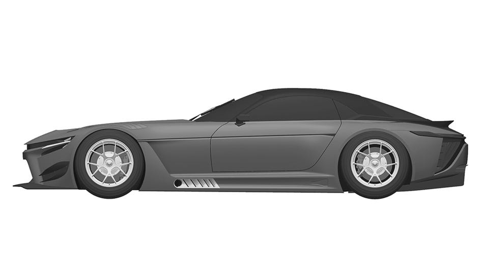 toyota gr gt3 concept patent image